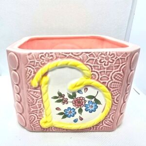 Inarco Newborn Baby Planter Vase ABCD Japan CB-2048 Alphabet